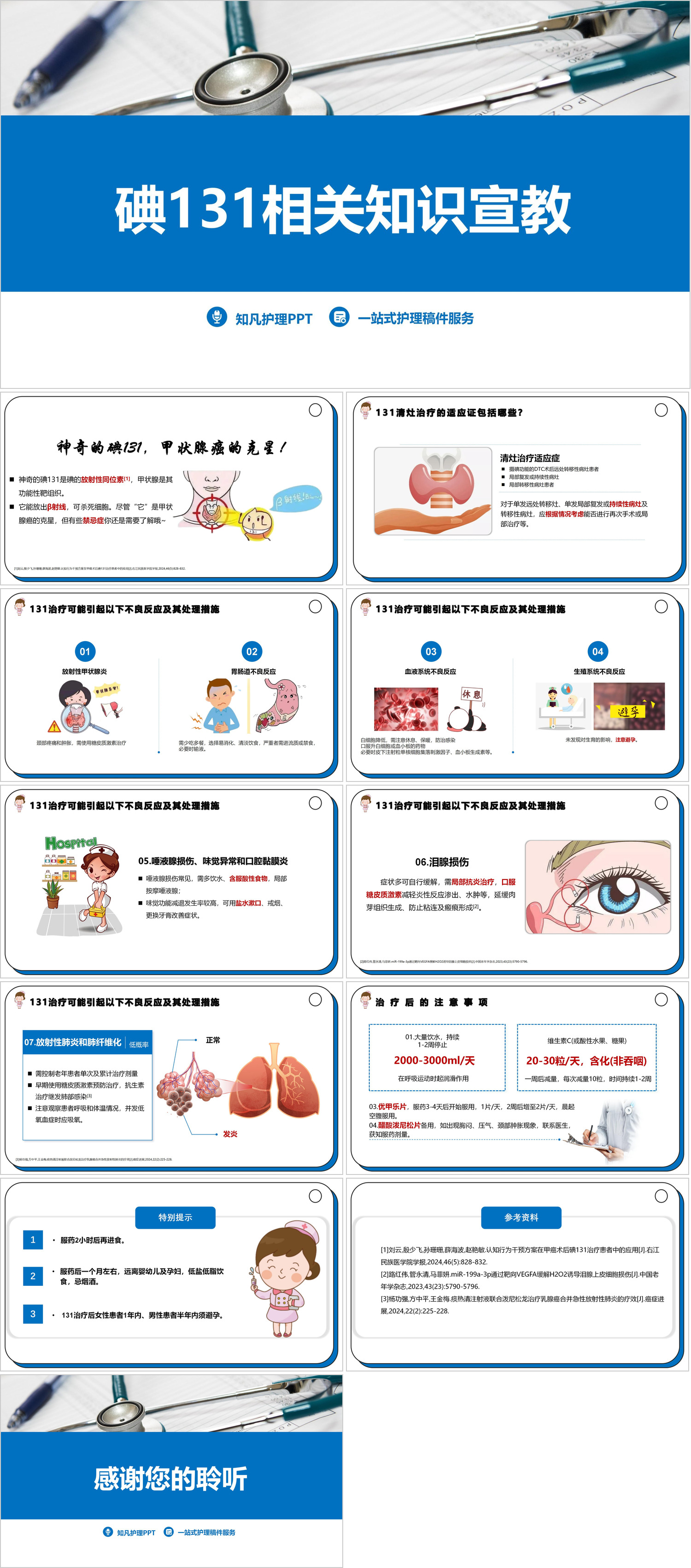 YXKJ799-碘相关知识宣教-科普宣教PPT模板成品课件